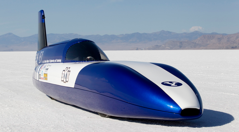 Illustration for article titled The Blazing Fast Evolution of Land Speed Record Cars